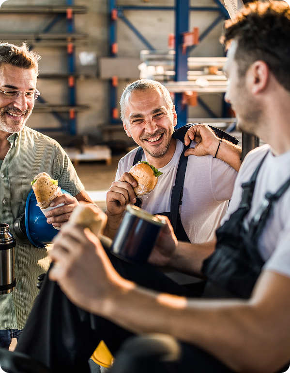 Professional food distribution operation
